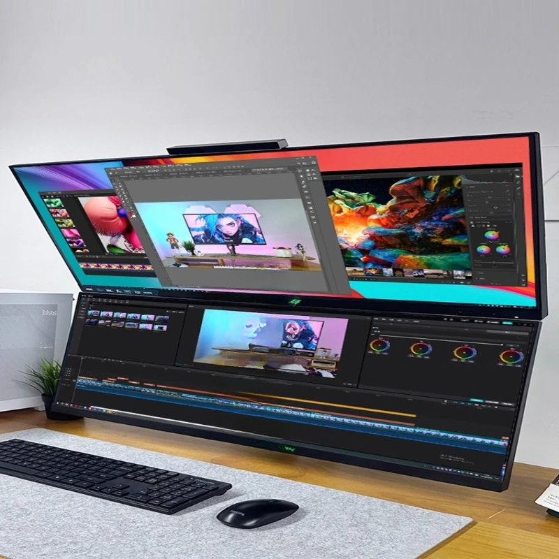 40-Zoll-4K-Monitor mit zwei Bildschirmen Image