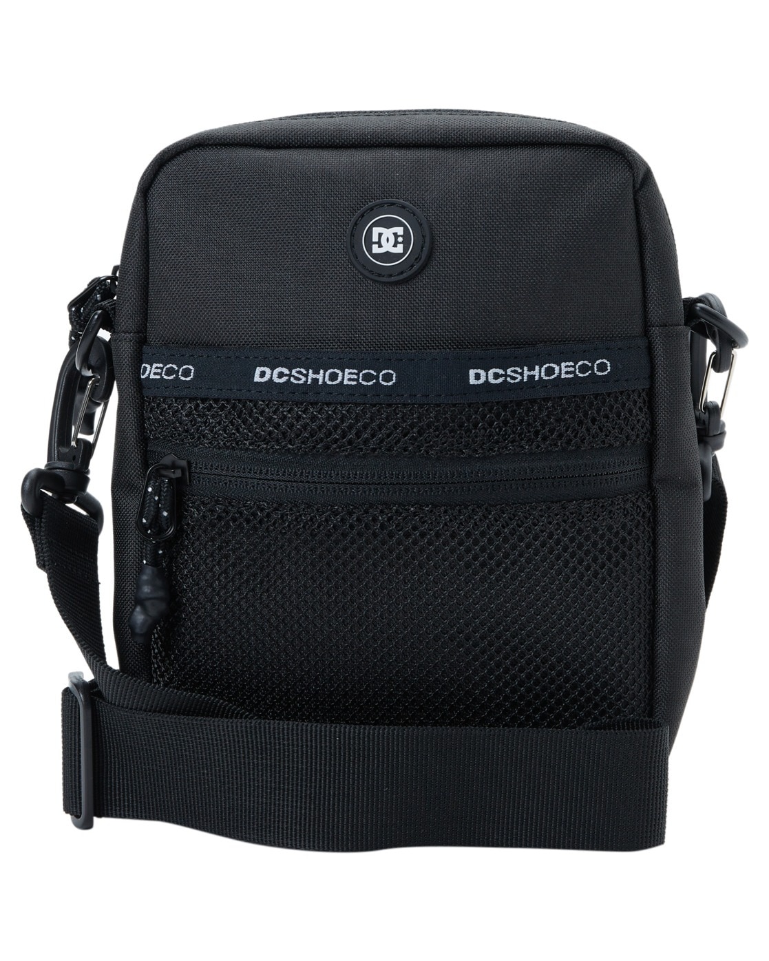 Schultertasche DC SHOES "Starcher", Damen, schwarz, Obermaterial: 100% Microfaser;, Taschen Schultertasche