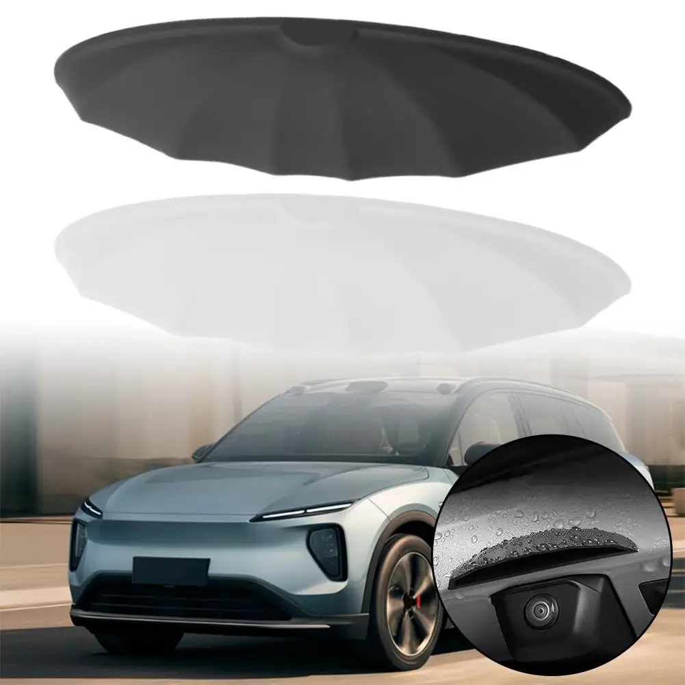 Universelle Silikon-Rückkameraabdeckung für Autos – wetterfeste (Regen-/Sonnen-/Schnee) Schutz für die einfache Installation der Rückfahrkamera Image