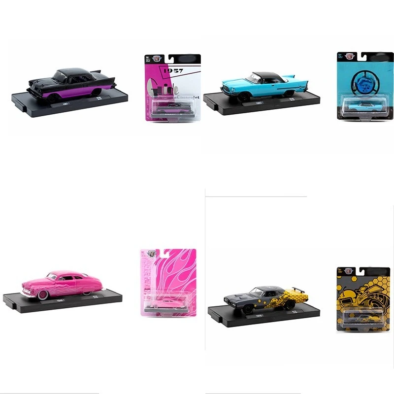 M2 Maschine 1:64 LKW Pickup Limousine Legierung Druckguss Auto Modell Sammlung Ornamente Kinder Geschenke Image