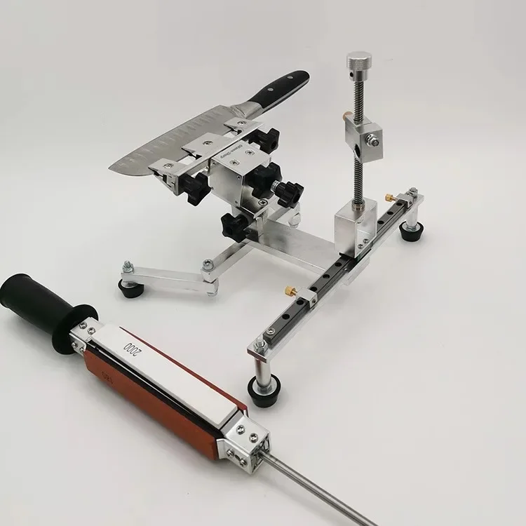 Upgrade Reversibler Messerschärfer Longmen Gleitschiene Messerschärfer mit festem Winkel Image