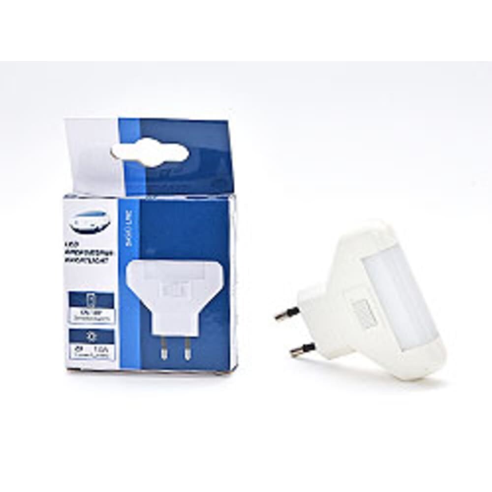 Nachtlicht LED Energiespar 1,0 W mit Schalter, weiß Image