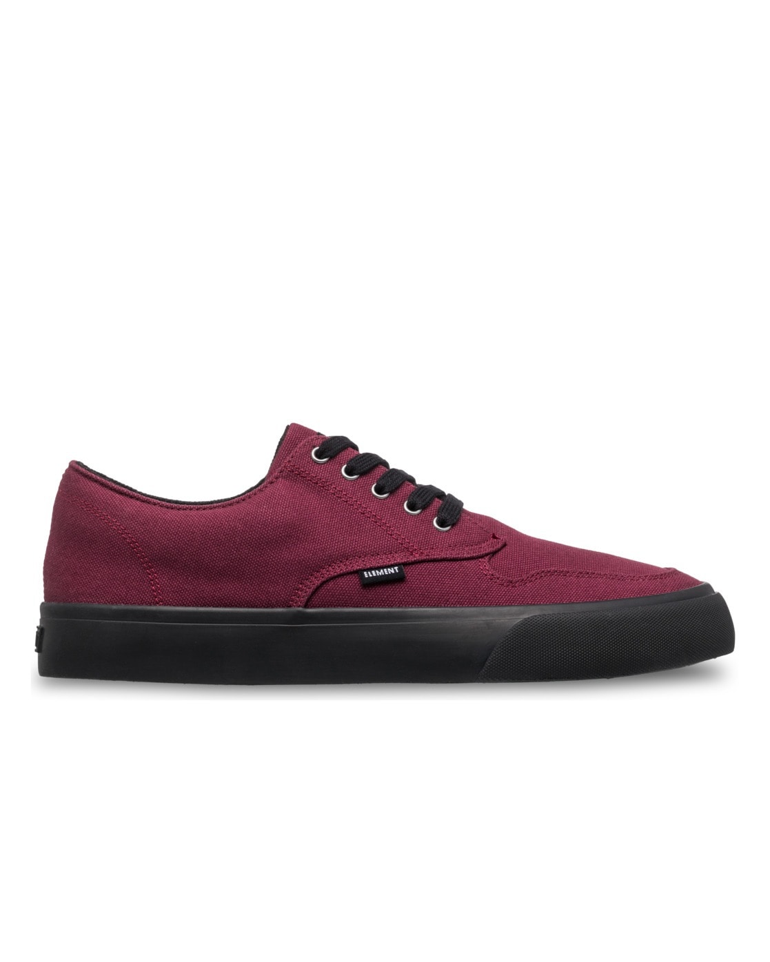 Sneaker ELEMENT "Topaz C3", Herren, Gr. 10,5 (44), zinfandel schwarz, Obermaterial:Leather Working Group-zertifiziertes Wildleder-Obermaterial, Futter aus recyceltem Polyester, Gummilaufsohle mit 20% recyceltem Gummi;, Schuhe Sneaker