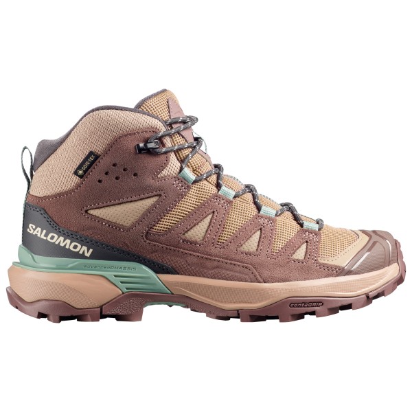 Salomon - Women's X Ultra 360 Leather Mid GORE-TEX - Wanderschuhe 42 | EU 42 braun