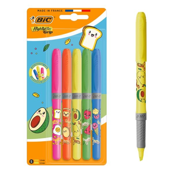 BIC Highlighter Neon »Kawai« 5 Stück Image