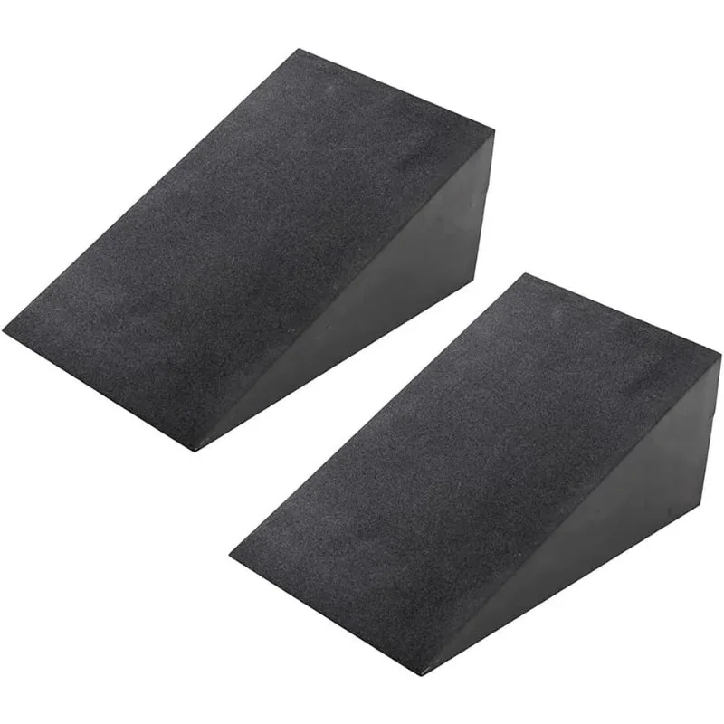 Neu 1 Paar Yoga Block Squat Yoga Stretching Geneigt Board Wedge Slant Board, Wadenstrecker, Balance Pad Foam Wedge 15x12x5cm Image