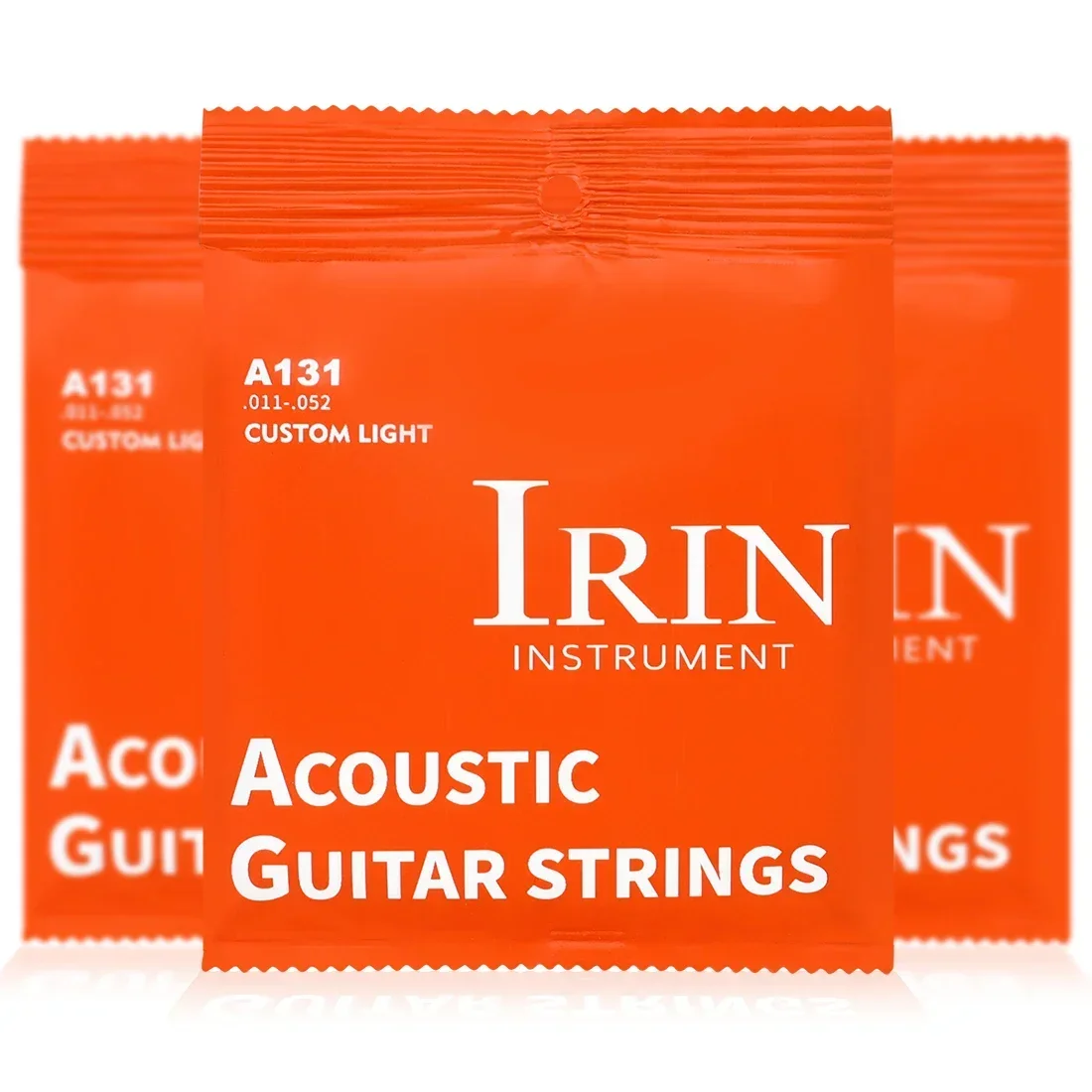 IRIN Akustische Gitarre Saiten A131 High Carbon Legierung Folk Gitarre Saiten Rostfrei Rot Kupfer Saiten Gitarre Zubehör Teile Image