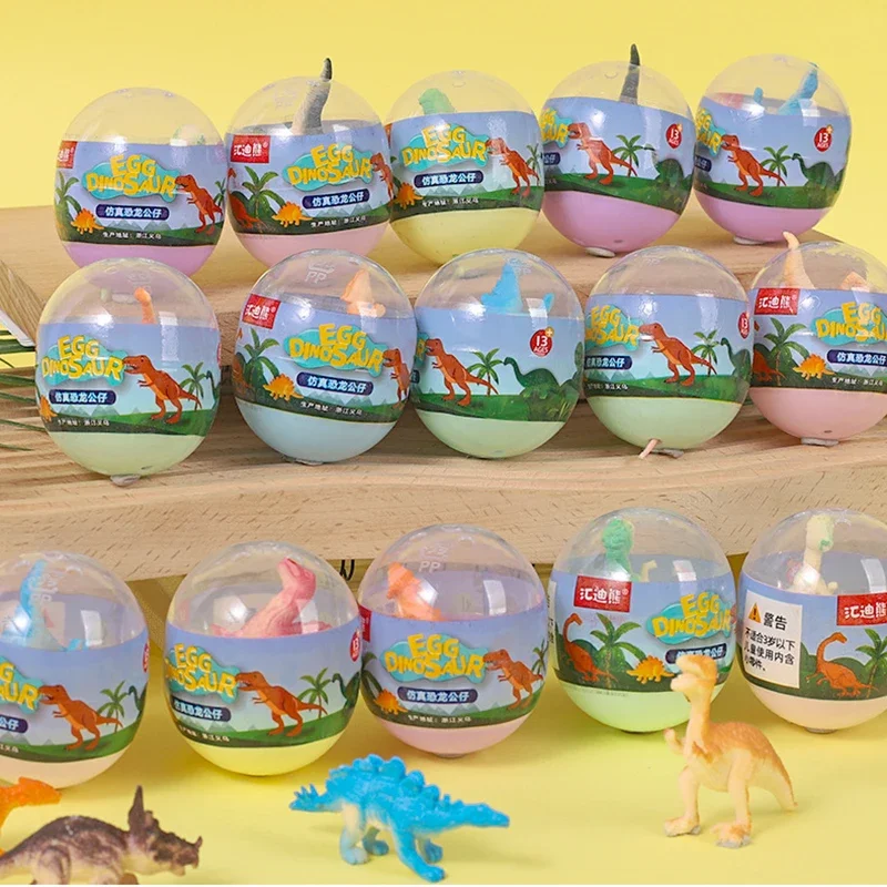 5/10/15/20 Stück Dinosaurier Überraschung Kapsel Eier Spielzeug für Kinder Geburtstag Party Gefälligkeiten Ostern Valentinstag Goodie Bag Stuffers Image