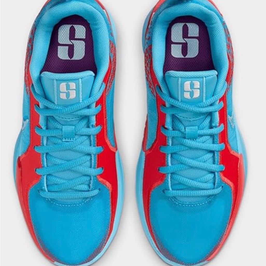 Nike Shoes | Big Kids' Nike Sabrina 2 Basketball Shoes | Color: Blue/Orange | Size: 7 Youth Equivalent To Womans 8.5 And Mens Size 7