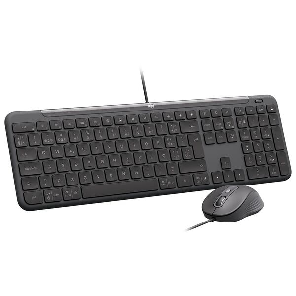 Logitech Tastatur-Maus-Set (kabelgebunden) »Signature Slim Wired Combo MK620« Image