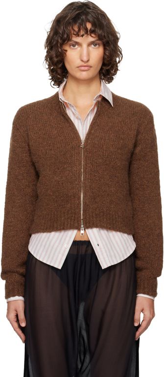 'Hasta Luego' Zip Sweater