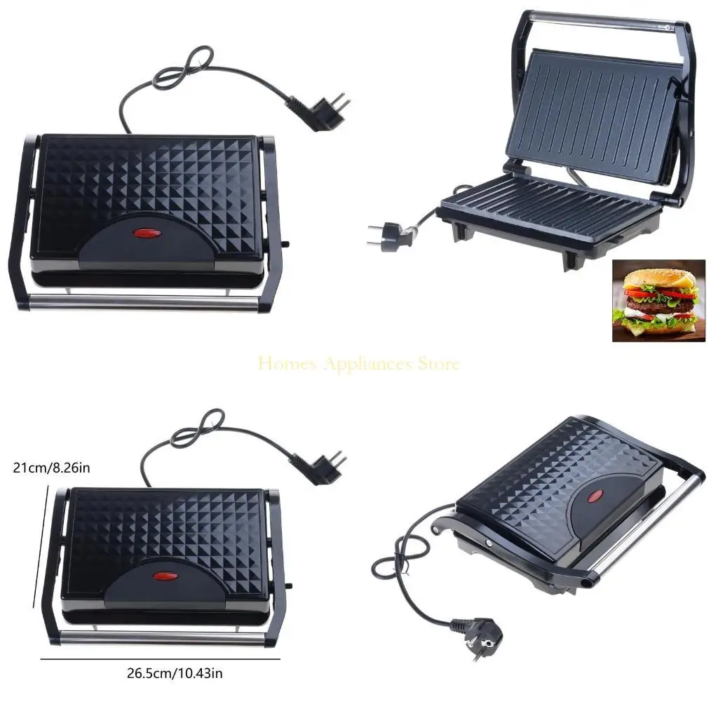D0ab BBQ Grill Kental Kitchen Barbecue Machine Grill Electric Hotplate Smokeless Smoke Grilled Pan Appareils maison