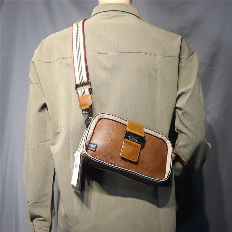 Mode Japan und Südkorea Männer und Frauen Cross body kleine Tasche Sommers port Outdoor Schnalle Männer Schulter Hip Hop Tasche