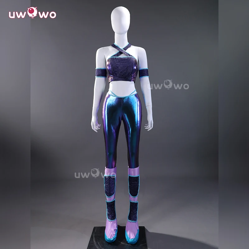 UWOWO Tecna Cosplay Collab Serie: Anime Bloomm Enchantixx Tecna Costume Cosplay Fairy Club Magic Cosplay Costume di Halloween