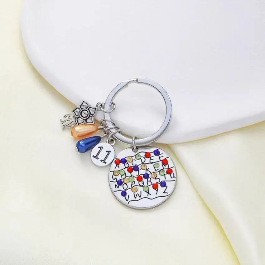 Hunde-Schlüsselanhänger, Metallanhänger, Auto-Schlüsselanhänger, Schlüsselanhänger, Schmuck, Accessoires, Geschenke für Männer und Frauen, Mohamed наку, Dämonenjäger, Kpop Image