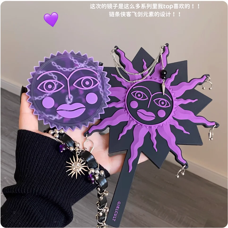 Girlcult Limited Edition Schminkspiegel Handspiegel Schmerzspiegel Handspiegel