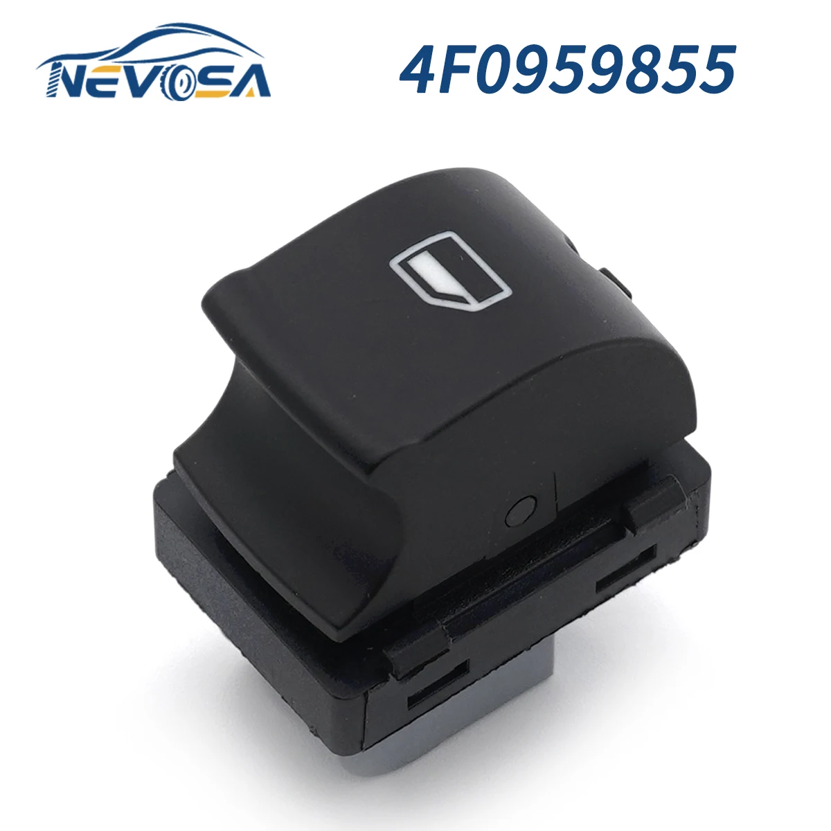 NEVOSA 4F 0959855 Power Single Window Control Switch für AUDI A3 S3 A6 S6 Regler Button Image