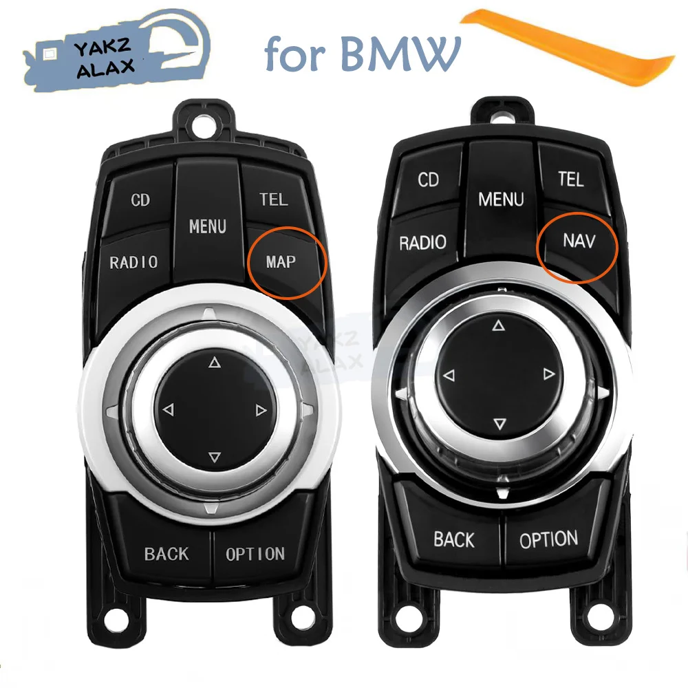 65829206446 65829206444 für BMW F07 F10 F01 F02 X3 F25 F11 2007-2017 10 Pins Media Switch Controller Joystick 9206446 9206444 Image