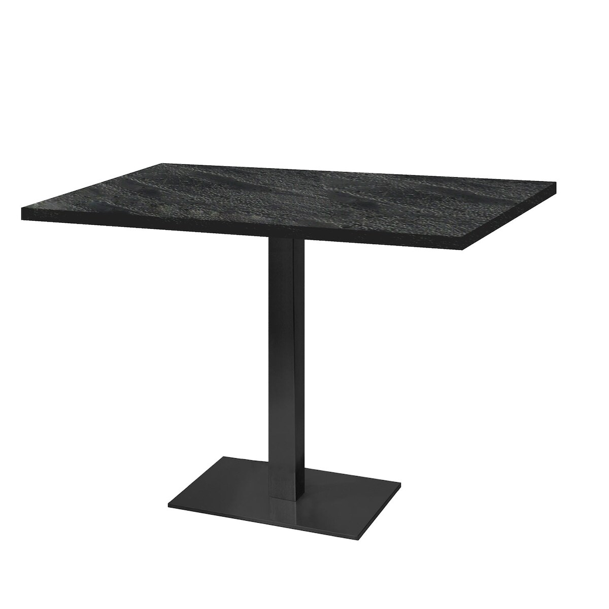 RestooTab - Tisch Milan 120x70 Dekor schwarz Moon Image