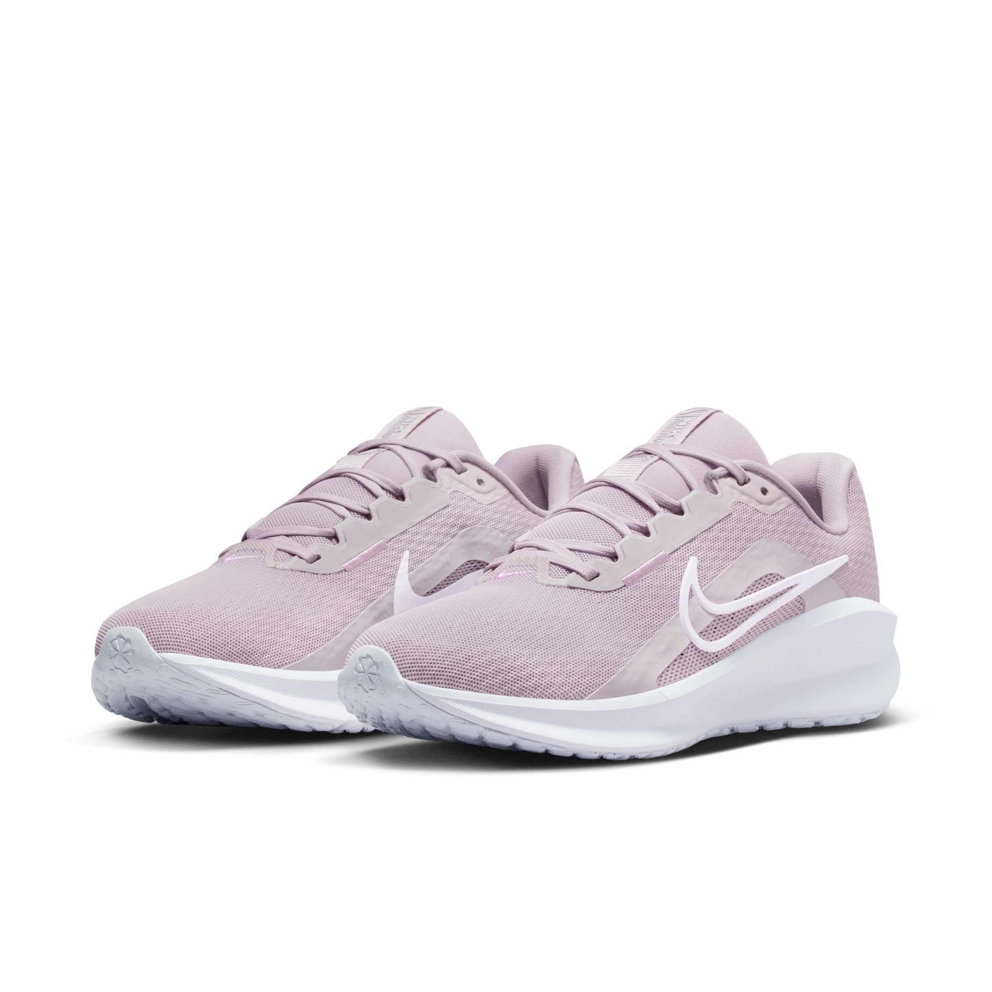 Laufschuh NIKE "DOWNSHIFTER 13", Damen, Gr. 41, platinum violet, weiß, photon dust, Schuhe Laufschuh