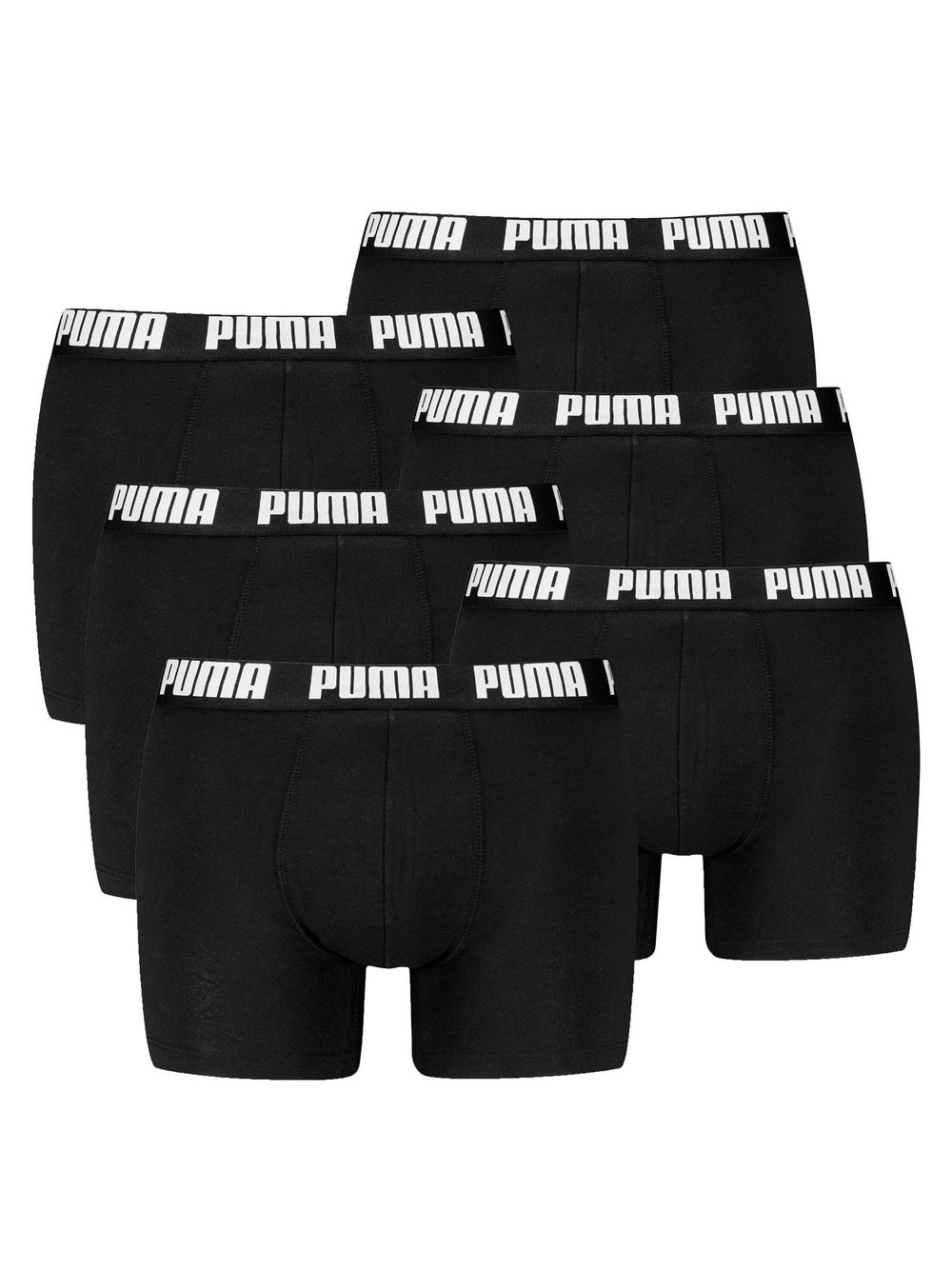 Puma Boxershort 6er Pack Herren mehrfarbig, XL Image