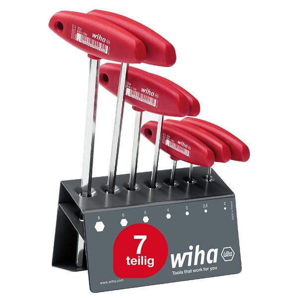 Wiha Sechskantschlüssel-Satz 7-teilig Image