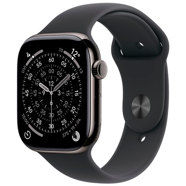 Apple Smartwatch Apple Watch Series 11 42 mm Titan (GPS+Cellular) Sportarmband M/L M/L 40 Image