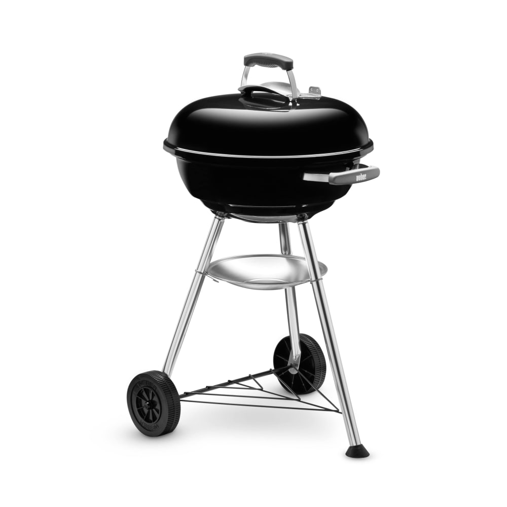 Barbecue A Carbonella D 47 cm in Acciaio Nero