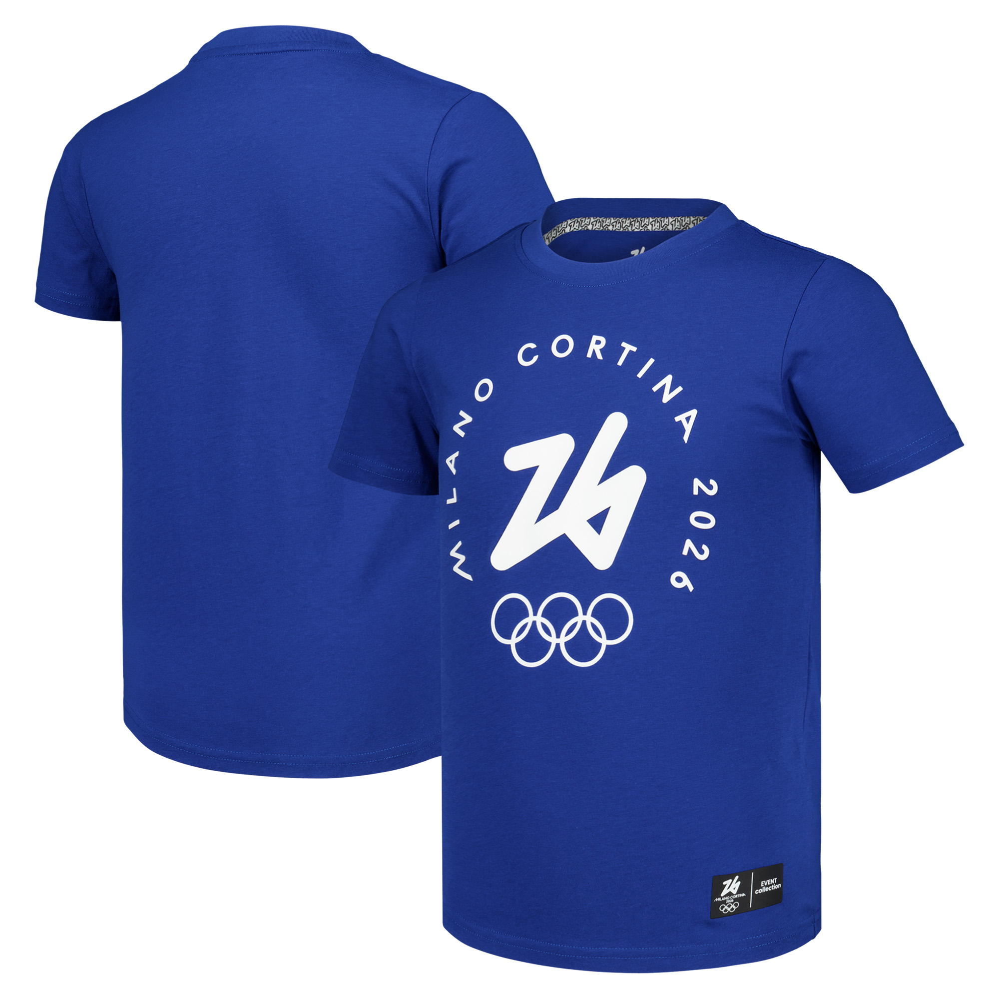 Milano Cortina 2026 Olympics Large Logo T-Shirt - Blau - Junior Image