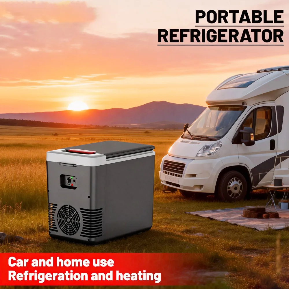 10L Mini réfrigérateur congélateur extérieur refroidisseur automatique conservation réfrigérateur électrique Portable glacière 220V réfrigérateur domestique 12V voiture
