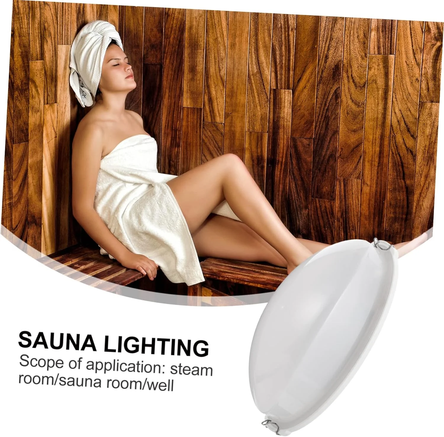 Ovale Sauna-Lampe - Explosionsgeschützte Sauna-Leuchten