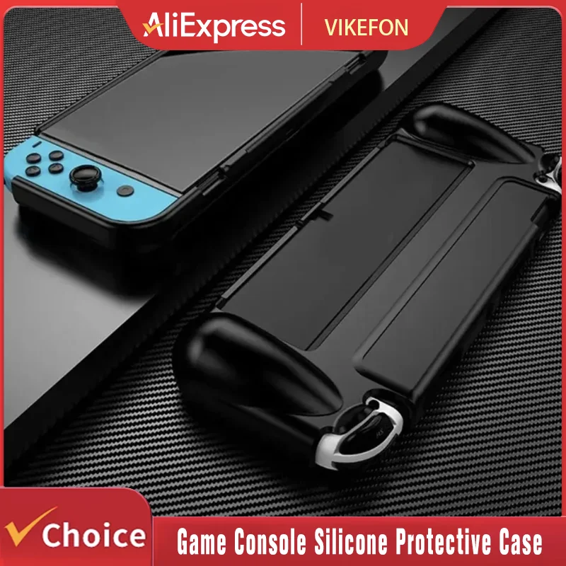 Schutzhülle Silikon Soft Shell Game Skin Schutzhülle für Switch OLED Spielkonsole Zubehör Image
