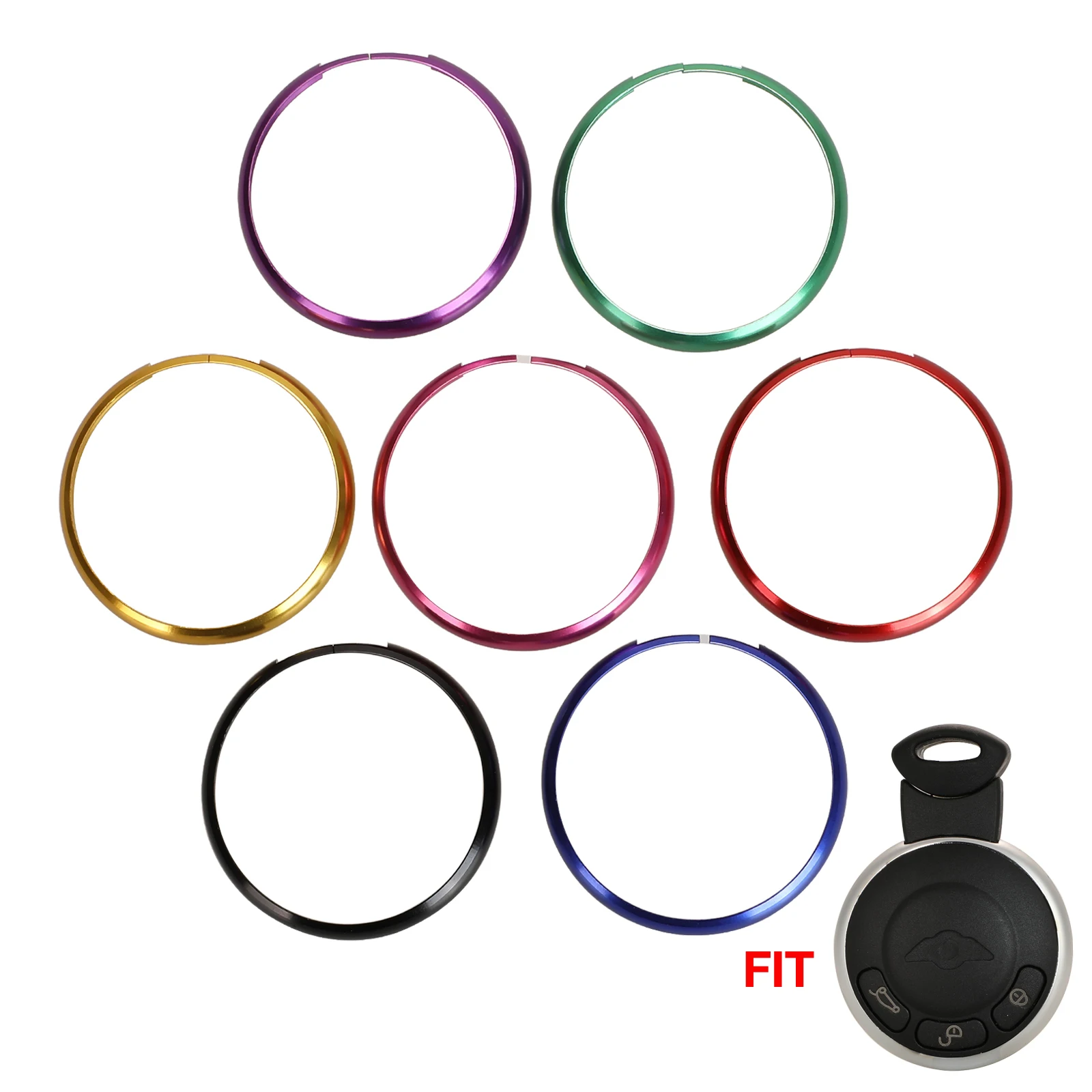 Kutery Schlüssel ringsTrinket Schlüssel Ringe Für BMW Mini Cooper JCW R55 R56 R57 R58 R59 R60 R61 Image