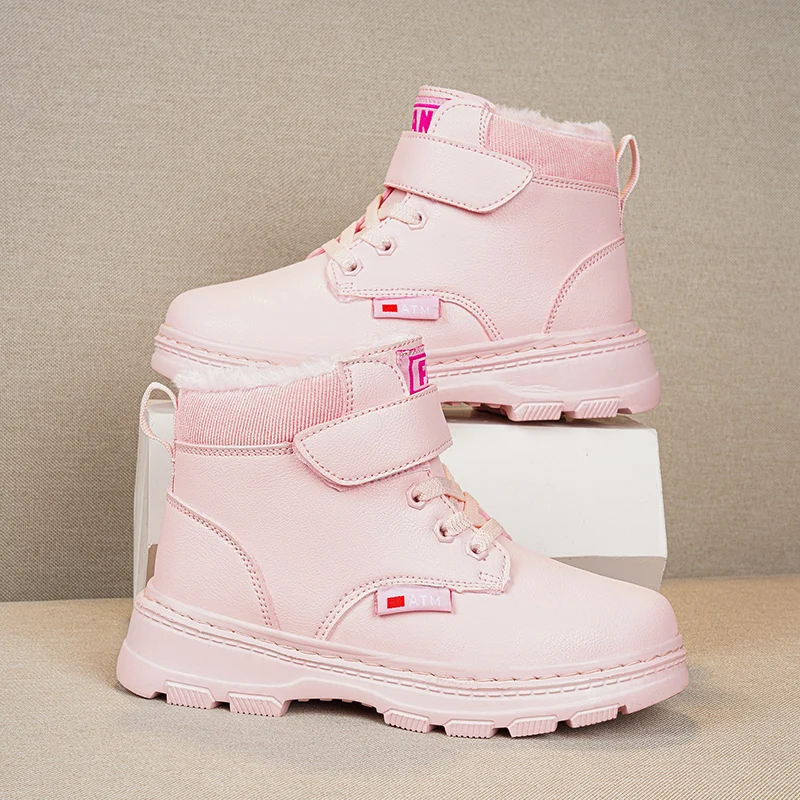 2025, neue Winter-warme Sportschuhe für Kinder, verschleißfest, kältebeständig, Laufschuhe, tägliches Spielen, Pendeln, Freizeitschuhe