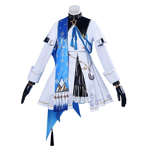 Costume da cameriera Anime Abiti Abiti Cosplay Halloween Carnevale Mascherata Feste Con il fumetto Costume Per Per donna Adulti