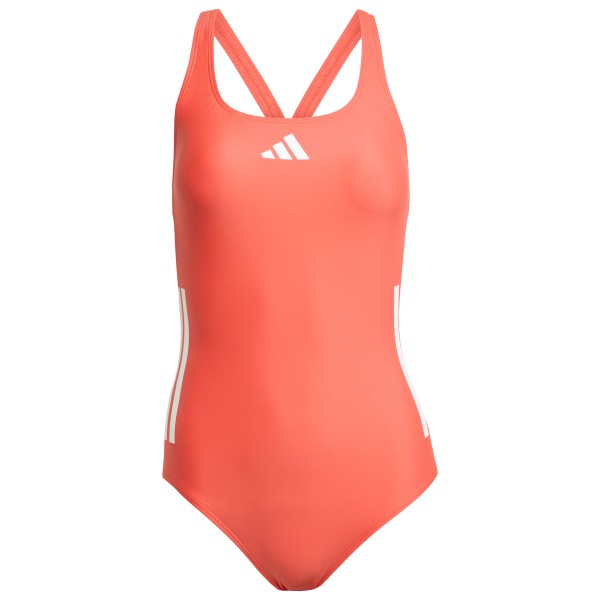 adidas - Women's 3 Stripes Bold Swimsuit - Badeanzug Gr 40 rot