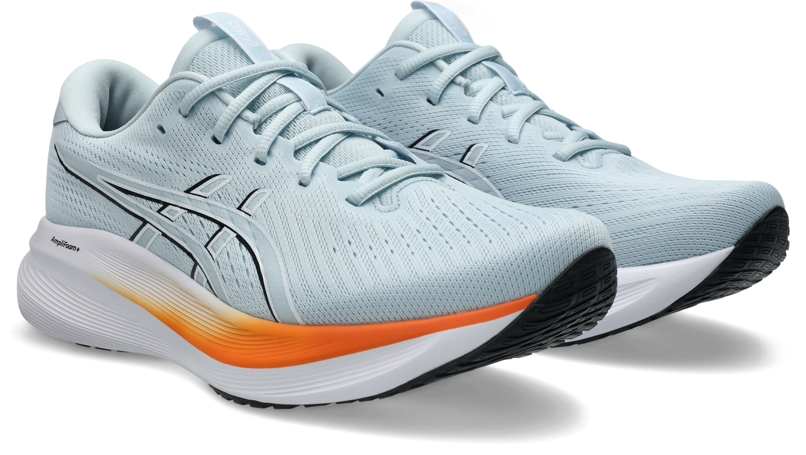 Laufschuh ASICS "GEL-EXCITE 11", Damen, Gr. 46, cool grau, weiß, Synthetik, Schuhe Laufschuh