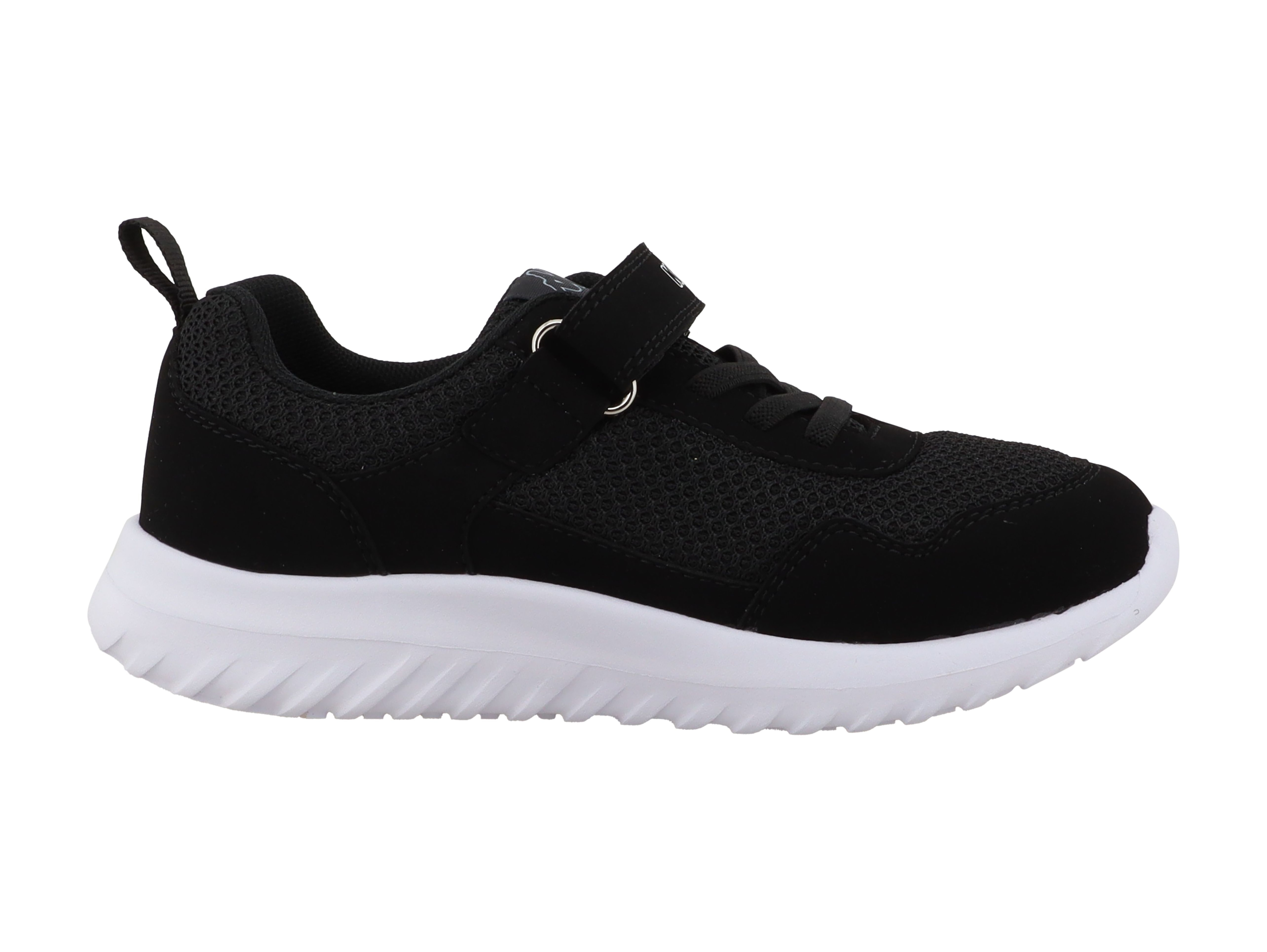 Sneaker KAPPA "PINELLA", Damen, Gr. 32, schwarz, weiß, Synthetik, Schuhe Sneaker