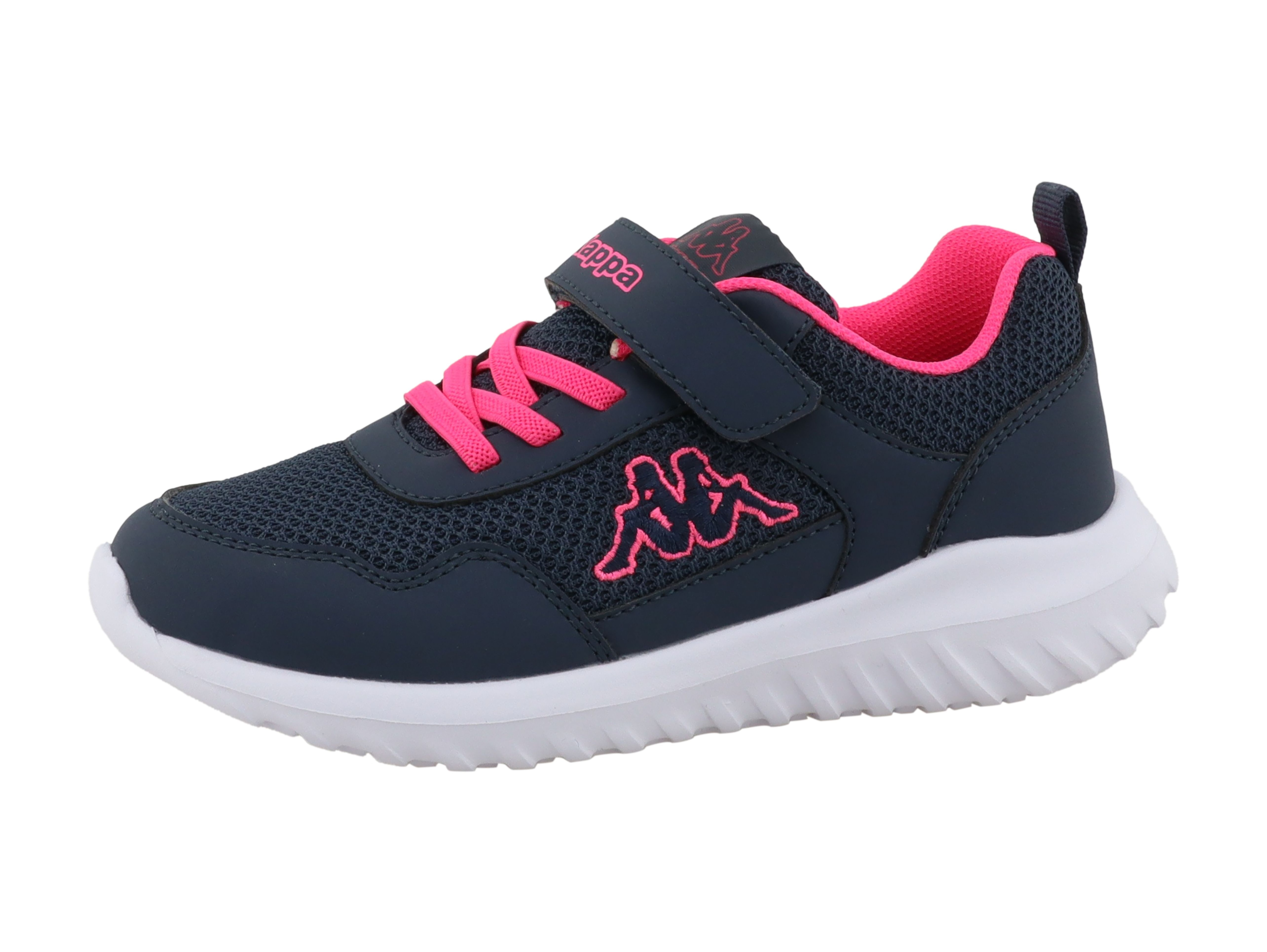 Sneaker KAPPA "PINELLA", Damen, Gr. 26, navy, pink, Synthetik, Schuhe Sneaker