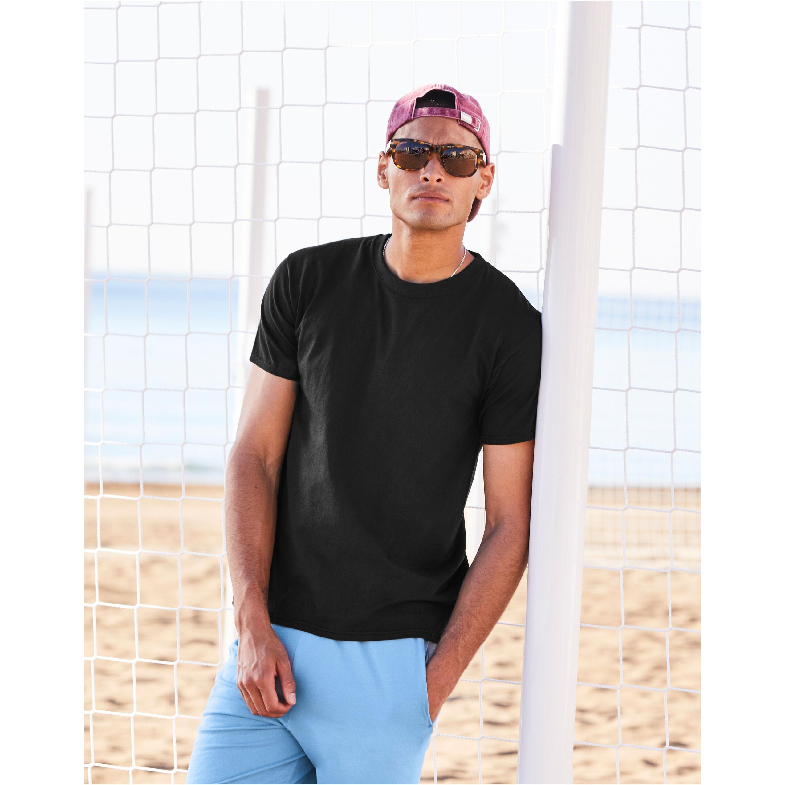 Fruit of the Loom - "Iconic Premium" T-Shirt für Herren (Bergblau) Image