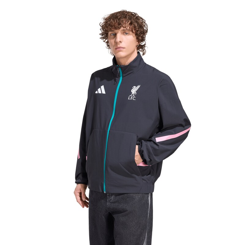 Liverpool adidas Anthem Jacke – Schwarz Image