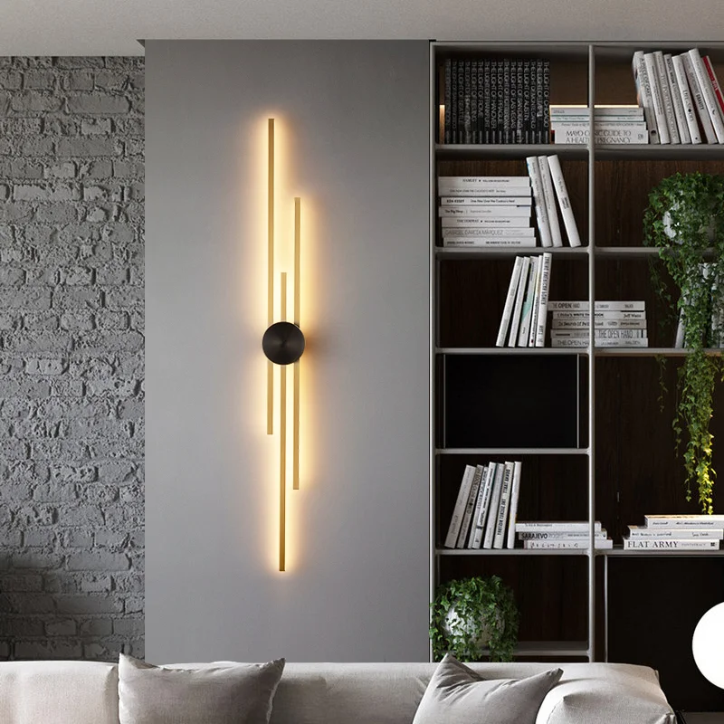 Moderne lange Wand lampe führte Wohnzimmer Esszimmer Loft Wand leuchte Dekoration Schlafzimmer Nachttisch Licht Treppe Leuchte