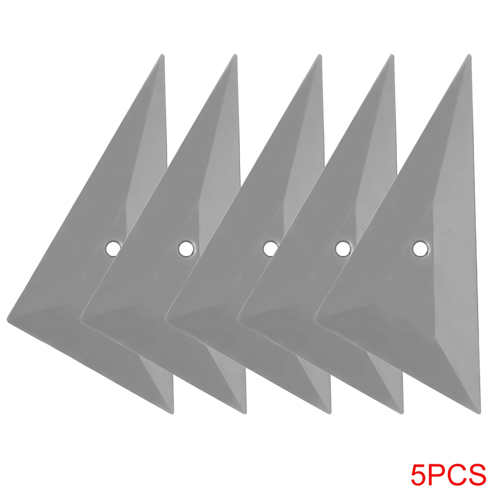 5 stücke Folie Rakel Vinyl Film Auto Wrap Auto Home Office Auto Film Aufkleber Installieren Reinigung Silber Schaber Fenster Tönungen werkzeug 5A73