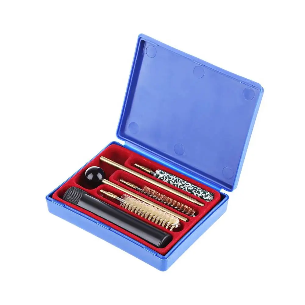 GUGULUZA Kit di strumenti per la pulizia della pistola Kit per la pulizia della pistola del fucile a pistola per. 22cal / .44 &.45cal / .38 & .357 & 9mm Kit per la pulizia della pistola da caccia