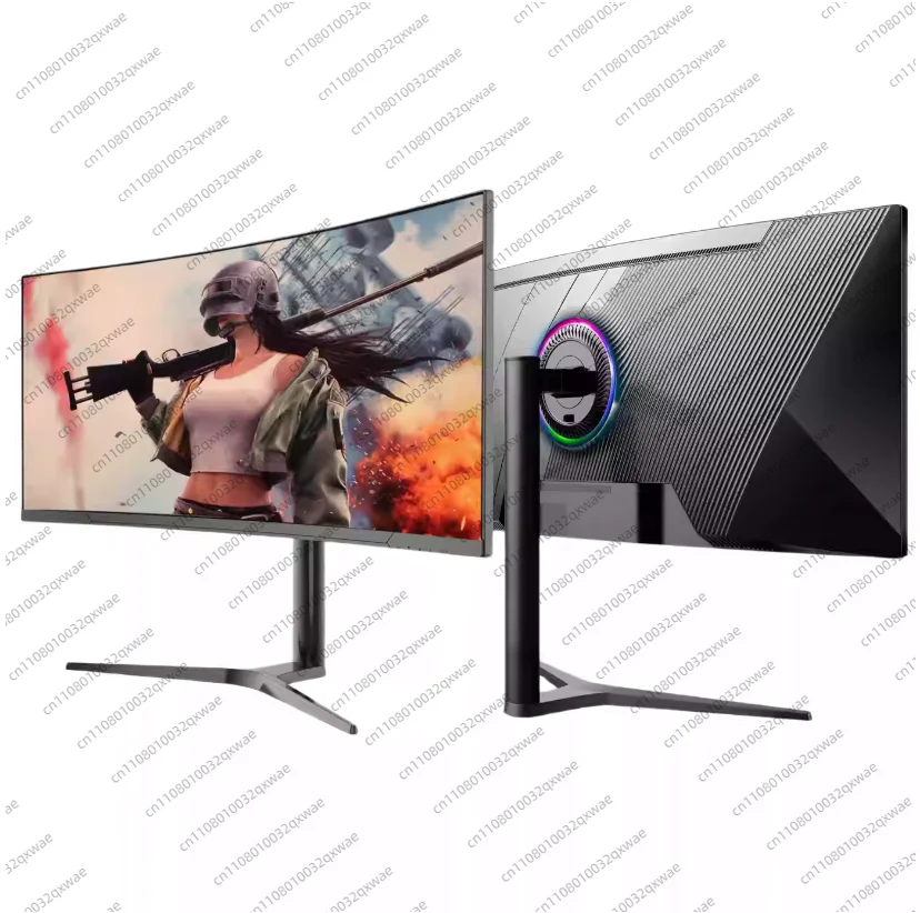 38-Zoll-Monitor-Haarschwanzbildschirm 4K144 Hz gebogener Computer Desktop IPS E-Sport 21:9 externer Überwachungsbildschirm 40 Image
