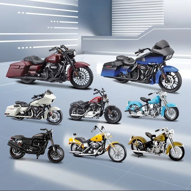 Maisto 1:18 1972 XR750 Harley Davidson Motorrad Druckguss Modell Spielzeug Klassische Simulation Fahrrad für Display