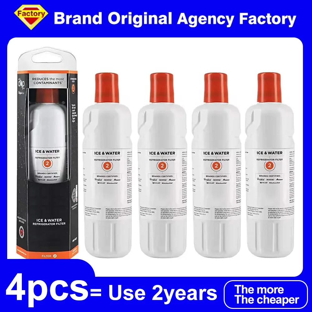 Nsf zertifizierte Marke original edr2rxd1 Kühlschrank Wasserfilter kompatibel mit w10413645a w10413645 Filter2 Image