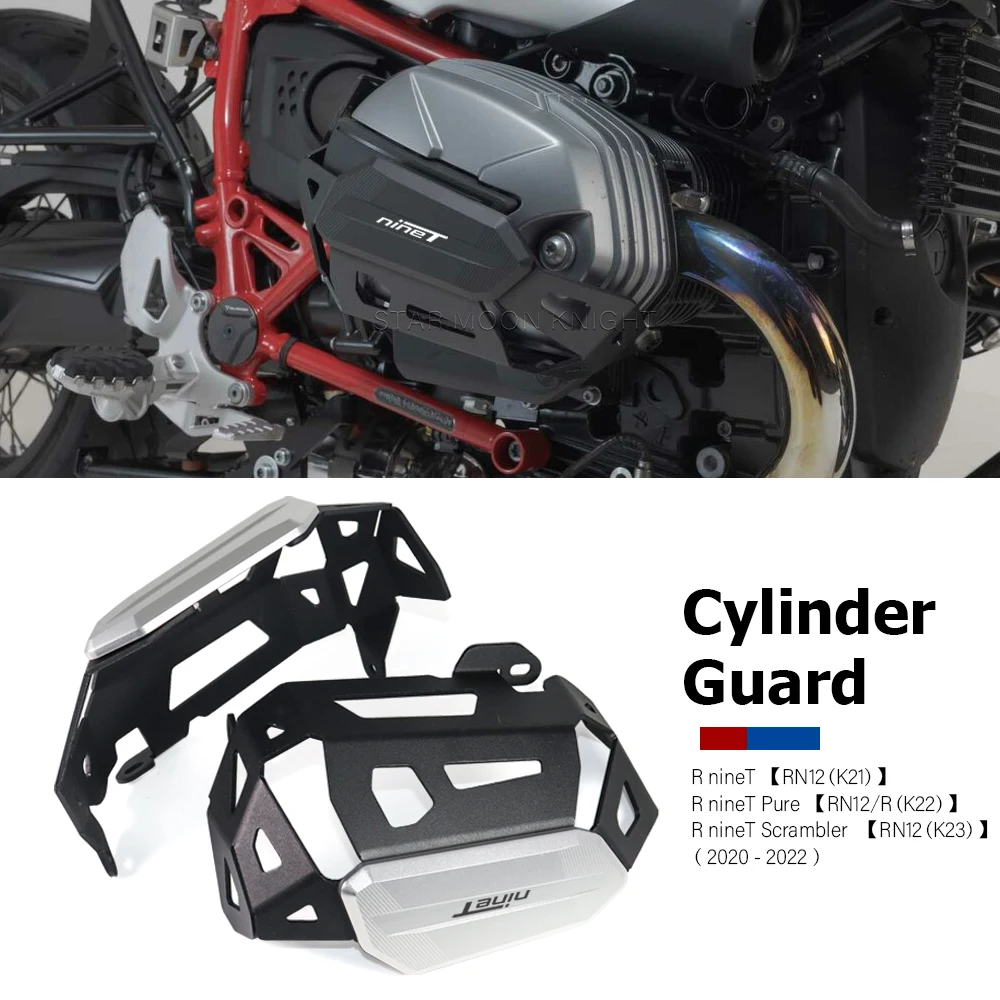 Protezione Motore per BMW R nineT 2020-2022, Copertura Protettiva per Testata Cilindro, Accessori per Moto R Nine T Rnine T R9T Pure Scrambler