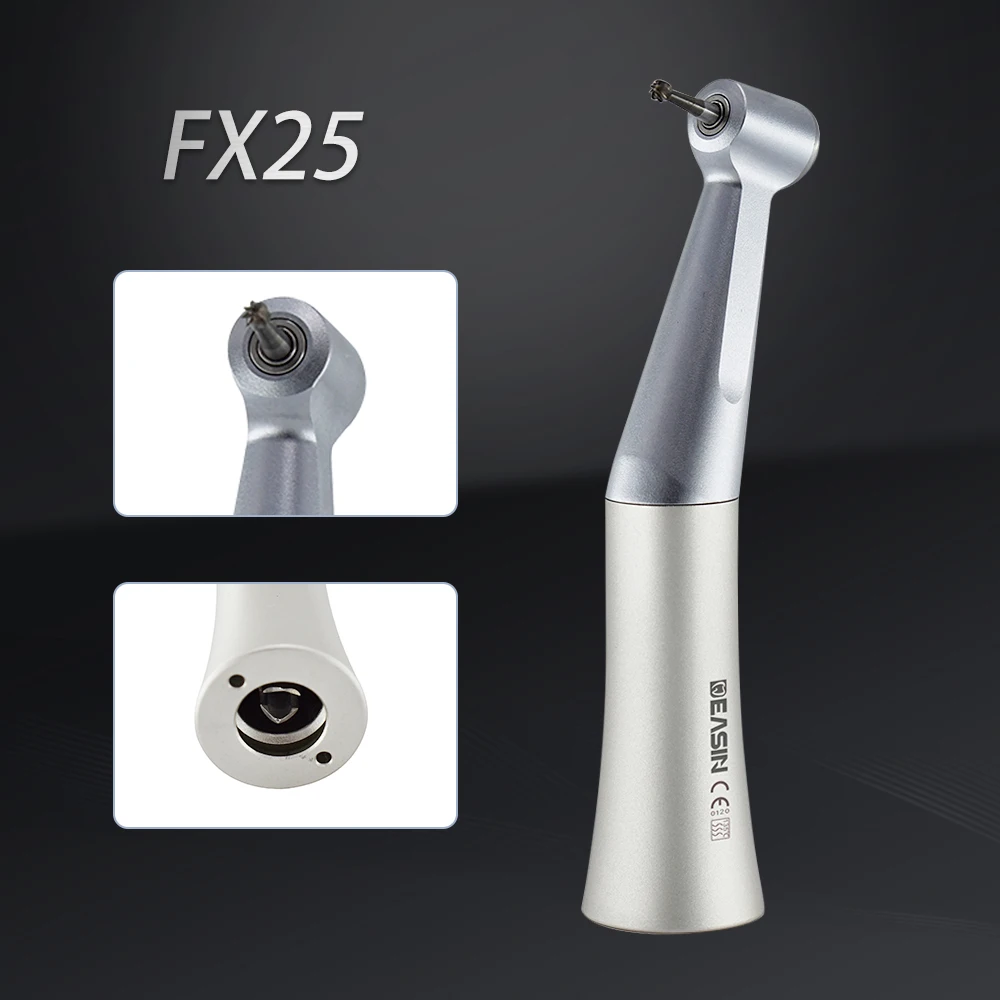 Zahnmedizinische Ausrüstung Dental 1:1 Winkelstück FX25 Handstück mit langsamer Geschwindigkeit für Universal-Luftmotor vom Typ E mit Kugellager Image