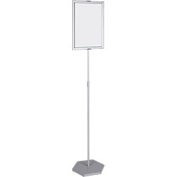Bi-Office Infoständer DIN A4 Aluminium Silber SUP0302